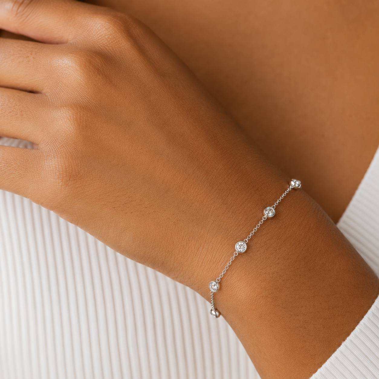 DBY Bracelet - Resizable Diamond by the Yard