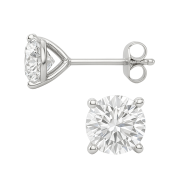 Diamond Studs 4 Prongs